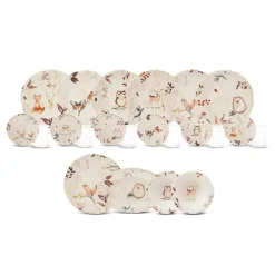 Karaca Yasam 26-teiliges Frühstücksset und Servierschalen für 6 Personen