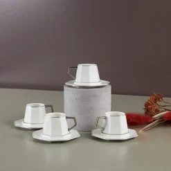 Karaca Zeher Kaffeetassen-Set für 6 Personen