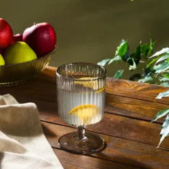 Karaca Zenith Weinglas, 350 ml, Grau