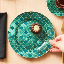 Karaca Zümrüt für 6 Personen Dessert Set , 18 Teilig