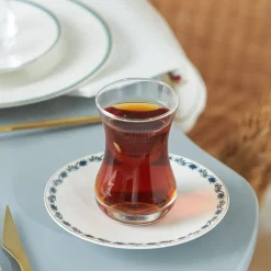 Karaca İznik Dessert-Set für 6 Personen, 18 teilig