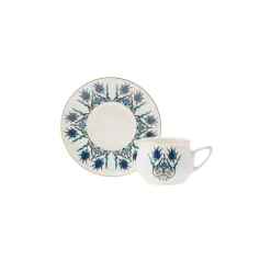 Karaca İznik Neues Formular Kaffeetasse Set für 6 Personen 100 ml