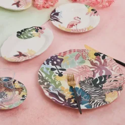 Karaca Zootopia 26-teiliges Frühstücksset und Servierschalen für 6 Personen