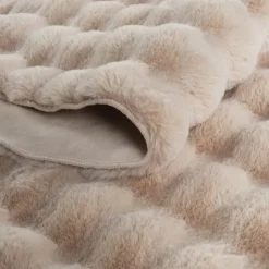 Kaschmir Teppich 7/24 Cosy Premium Bubble Beige 120x180 cm