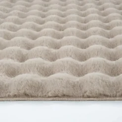 Kaschmir Teppich 7/24 Cosy Premium Bubble Beige 100x150 cm