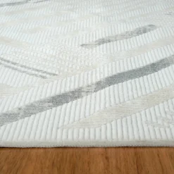 Kaschmir Teppich 7/24 Elegante Lumina Grey 80x150 cm