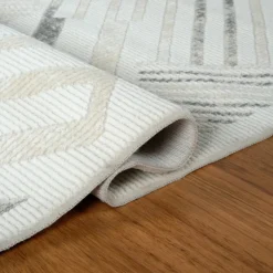 Kaschmir Teppich 7/24 Elegante Lumina Grey 80x150 cm