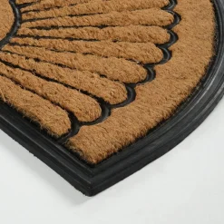 Kaschmir Teppich Gummifächer Coco Fußmatte 45x75 cm