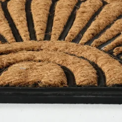 Kaschmir Teppich Gummifächer Coco Fußmatte 45x75 cm