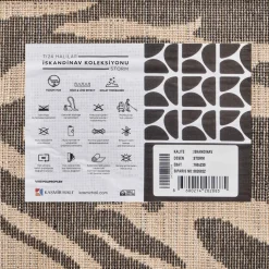 Kasmir Hali 7/24 Skandinavischer Sturmteppich 160x230 cm