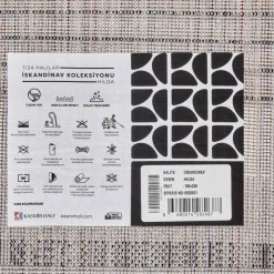 Kasmir Hali 7/24 Skandinavischer Hilda Teppich 160x230 cm