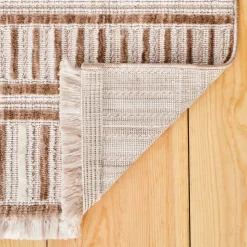 Kasmir Hali 7/24 Skandinavischer Premium Orka-Teppich 80x150 cm