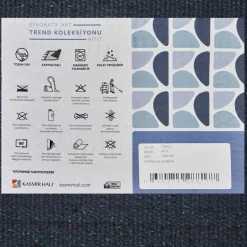 Kasmir Hali Dekorative Kunst Trend Hitit Teppich 160x230 cm