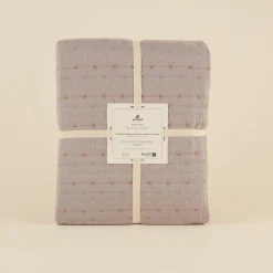 Margot Bettüberwurf Set Grau 230x240cm + 2(50x70) cm