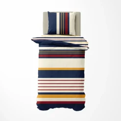 Nautica Hollins Einzel Bettbezugsset, 155x220, 80x80