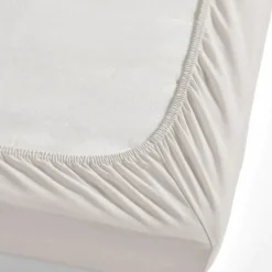 Nautica Jersey Spannbetttuch, Stahlgrau, 100x200cm