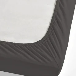 Nautica Jersey Spannbetttuch, Anthrazit, 140x200cm