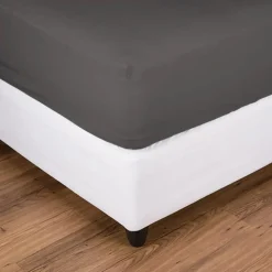 Nautica Jersey Spannbetttuch, Anthrazit, 140x200cm