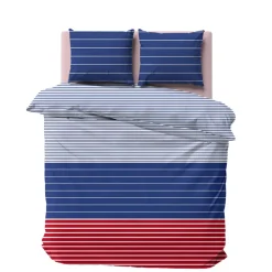 Nautica Moonrise Doppel Bettbezugsset, 200x200, 2x80x80