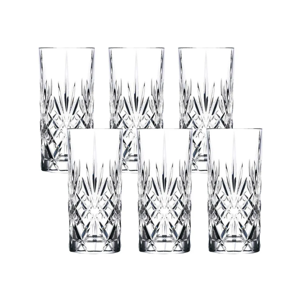 RCR Melodia 6er-Set Trinkgläser 360 ml