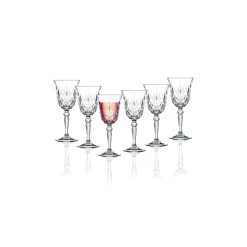 Rcr Melodia Kristallgroße Gläser, 6 teilig