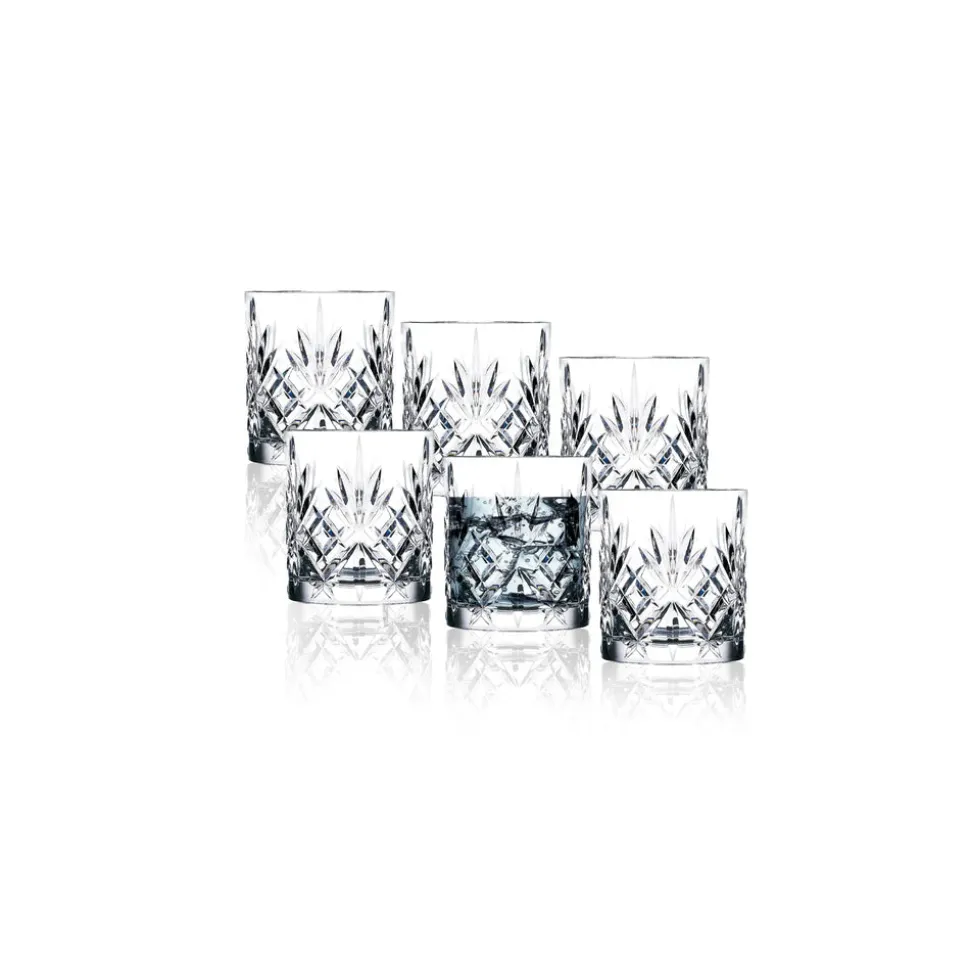 Rcr Melodia Kristallwasserglas, 6 teilig
