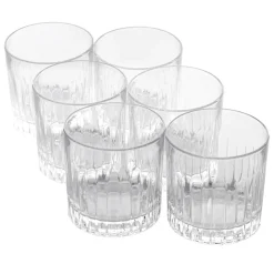 Rcr Timeless Whiskey Glas 6 Teilig, 310 ml