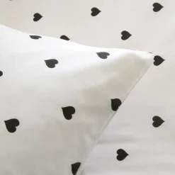 Sarah Anderson Amour Doppel Bettwäscheset Schwarz 200x220 Cm