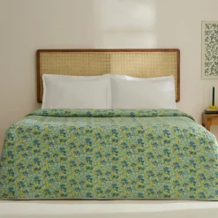 Sarah Anderson Elroy Doppelbett Bettdecke Mint