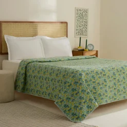 Sarah Anderson Elroy Doppelbett Bettdecke Mint