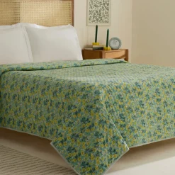 Sarah Anderson Elroy Doppelbett Bettdecke Mint